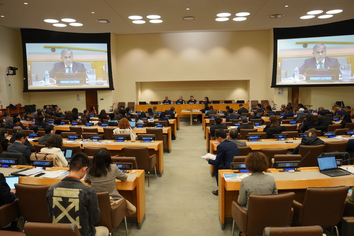 The world is in desperate need of increased financing for development if we hope to achieve the ambitions outlined in the 2030 Agenda. China’s 🇨🇳 establishment in 2021 of the Global Development Initiative and its recent upgrading of its Global Development and South-South