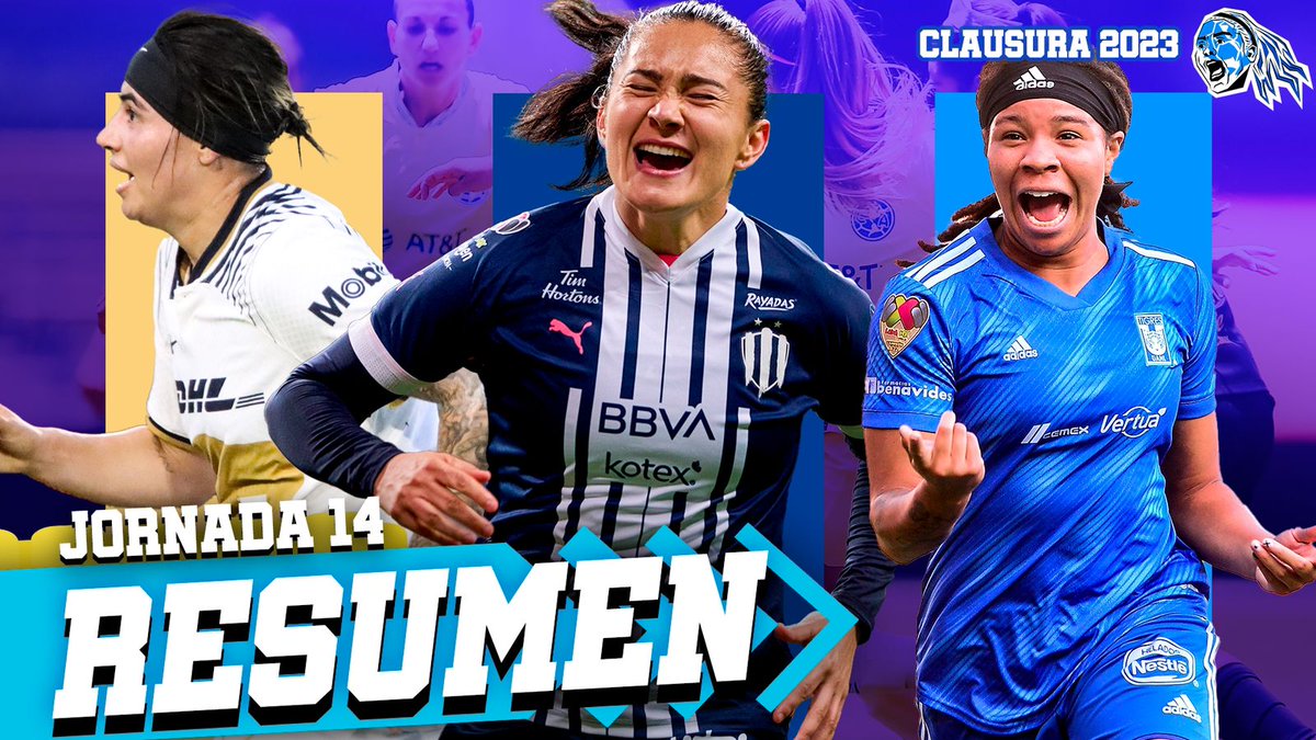 CancherasMX's tweet photo. Todo el resumen de la jornada 14 de nuestra @LigaBBVAFemenil ⚽️ @DesMonsivais y @LichaCervantes vuelven a anotar 📸  @AmericaFemenil vuelve al triunfo 🦅 Se comienzan a definir los boletos para la liguilla 😱
Mira el video aquí 👉 https://t.co/REMBZRoUm8 https://t.co/WIQdqQq5Qy