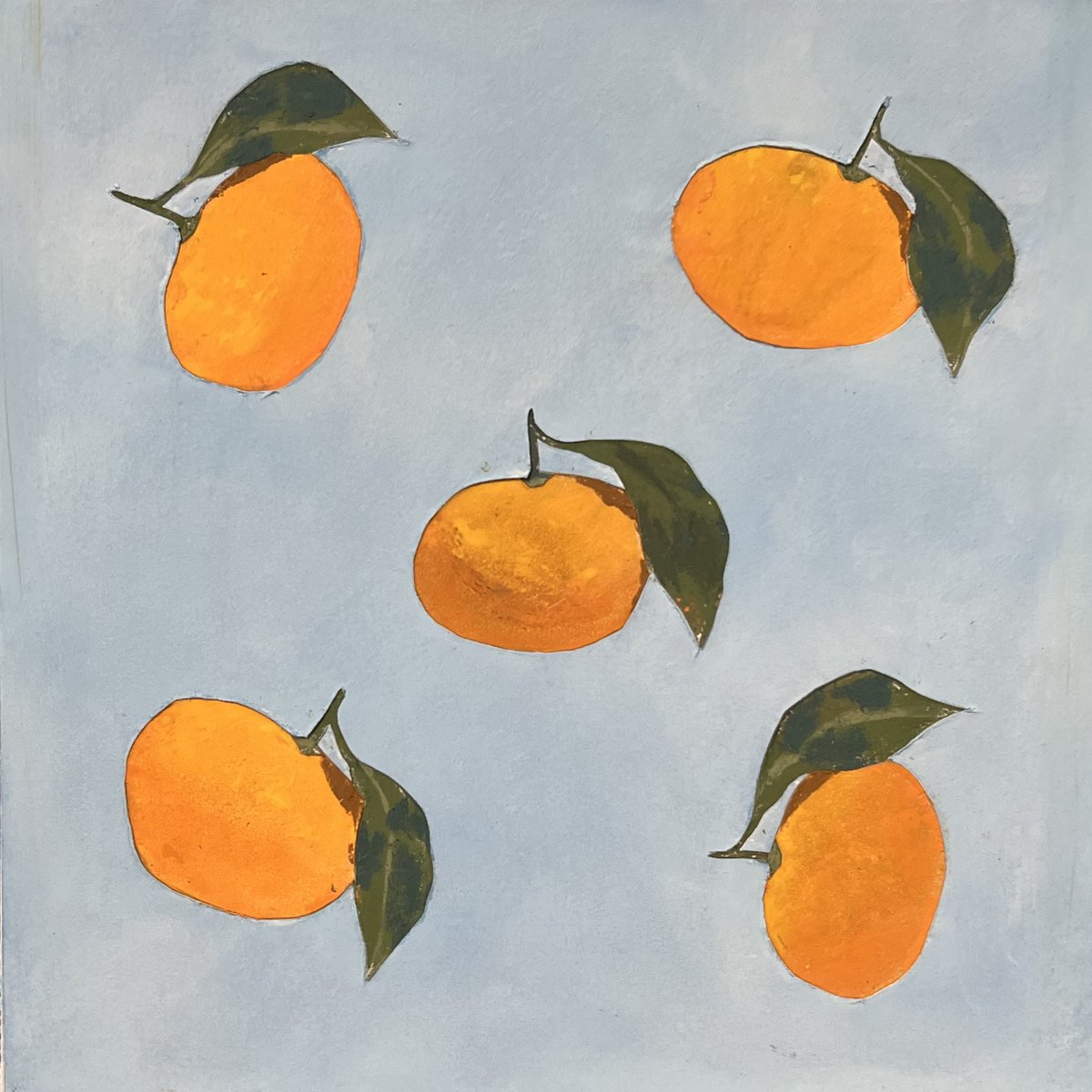 僕の描いた、僕の先祖の町、河内みかんの絵柄でセットアップ作ってみ