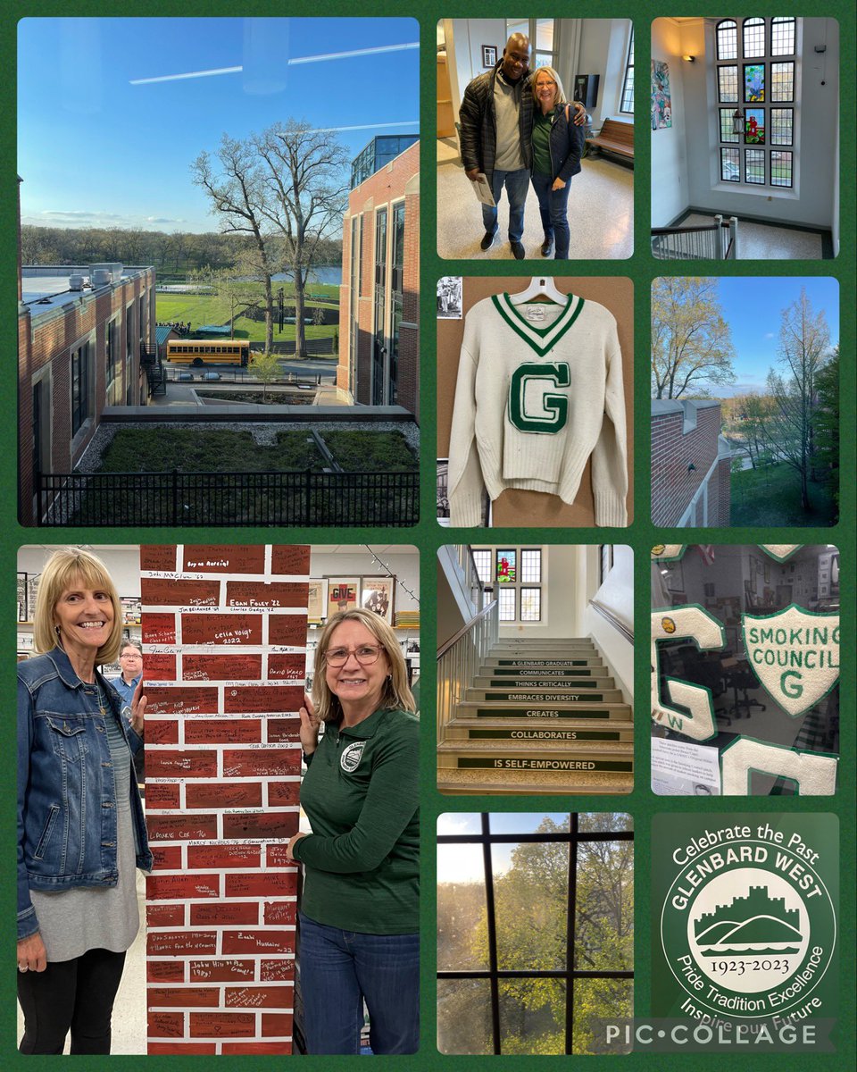 Happy 100th Glenbard West! Fun times back at the castle on the hill!