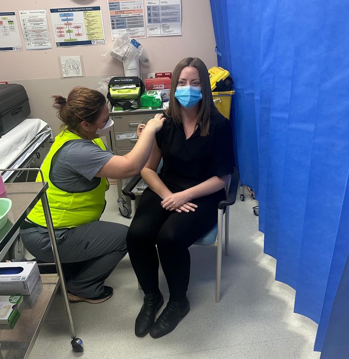 MaryAnneThomas's tweet photo. Flu Vax ✅Thanks @CHRHorgAU.  #VaccinesWork #fluvaccine #staywellinwinter https://t.co/1BNZgVylUe