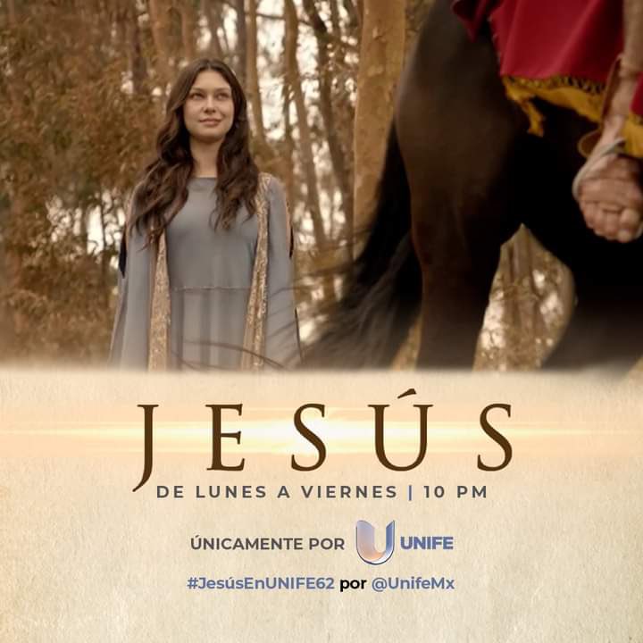 Mar3Aliss's tweet photo. YA EMPEZO!!! No te pierdas #JesusEnUNIFE62 por @UnifeMx 🤩🤩 https://t.co/0MTMr1gDnz