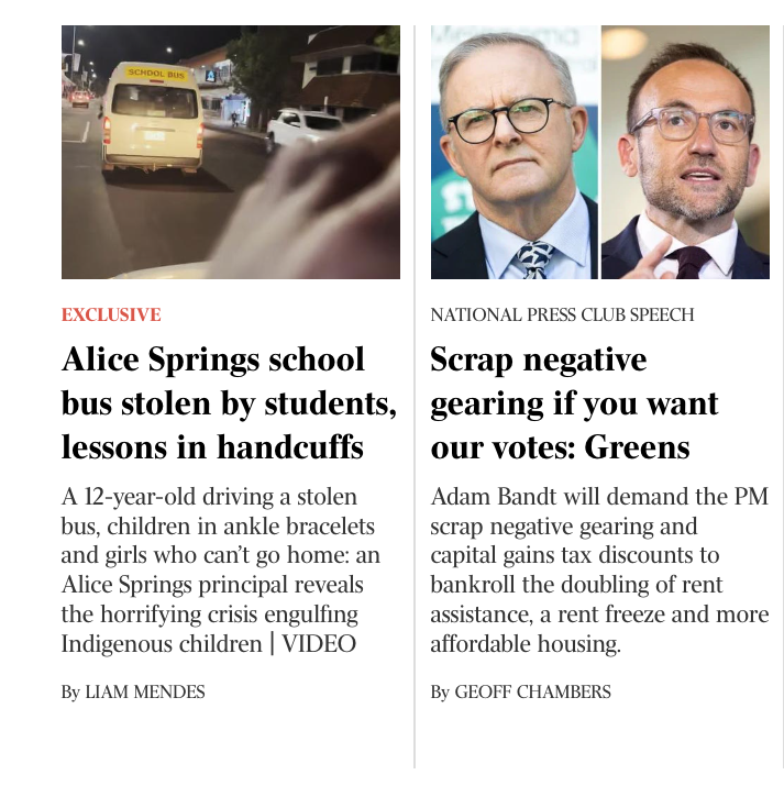 Piazza_VIC's tweet photo. On the left is another reason to #VoteNO on #V2P. On the right is political moron @AdamBandt who will bankrupt mum & dad investors, deplete the rental market & drive rent skyward by scrapping negative gearing & freezing rents. Who votes for that 🤡? #VoiceToParliament https://t.co/YuOJ42HrWD