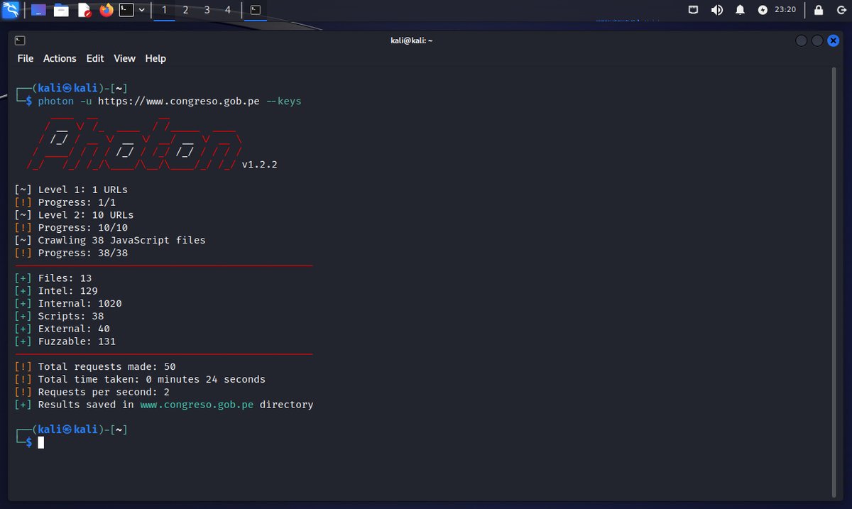 Alonso_ReYDeS's tweet photo. Capturar Direcciones de Correo Electrónico utilizando Photon - https://t.co/GCO9UJAYzH 📌 #cybersecurity #hacking #readteam #bugbounty #forensics #osint https://t.co/yMq1dmqQ2V
