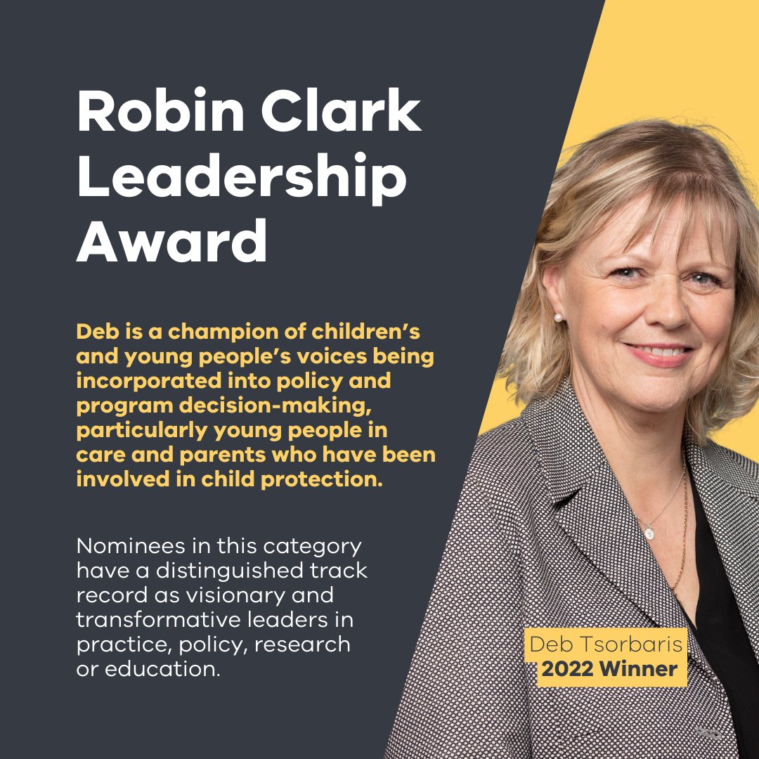 VicGovDFFH's tweet photo. Do you know someone whose leadership inspires others to act wisely and care deeply about achieving the best outcomes for children, young people and their families?
Nominate them for the #VPCA Robin Clark Leadership Award today: https://t.co/xEIWPtbdVv https://t.co/5ey4RcZIan