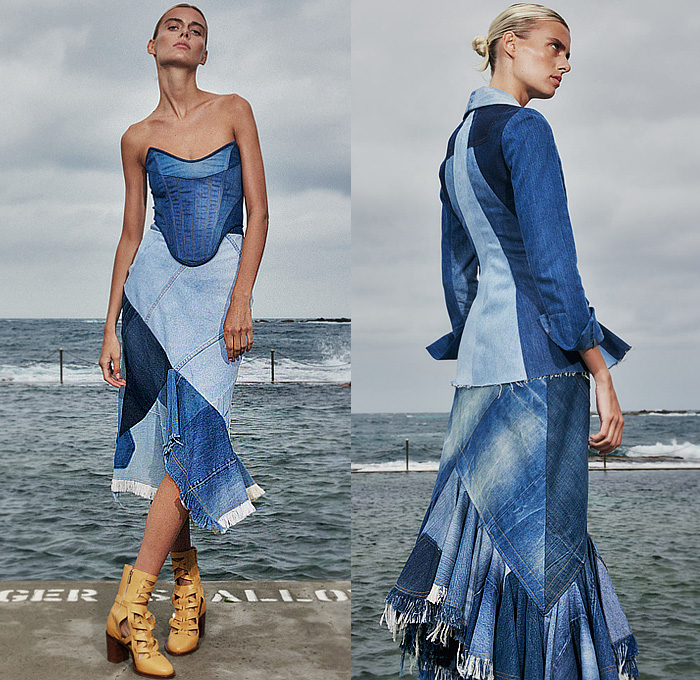 FashionWeekDJO's tweet photo. https://t.co/in5UHkubMz Kitx 2023-2024 Fall Autumn Winter Womens Collection #Kitx #KitWillow #FW23 #AW23 #Fall23 #Fall2023 #denim #jeans #denimjacket #jeanjacket #patchwork #denimskirt #jeanskirt #fringes #corset #shapewear #bustier #strapless #fashion #womenswear #style https://t.co/VoDu59ULby