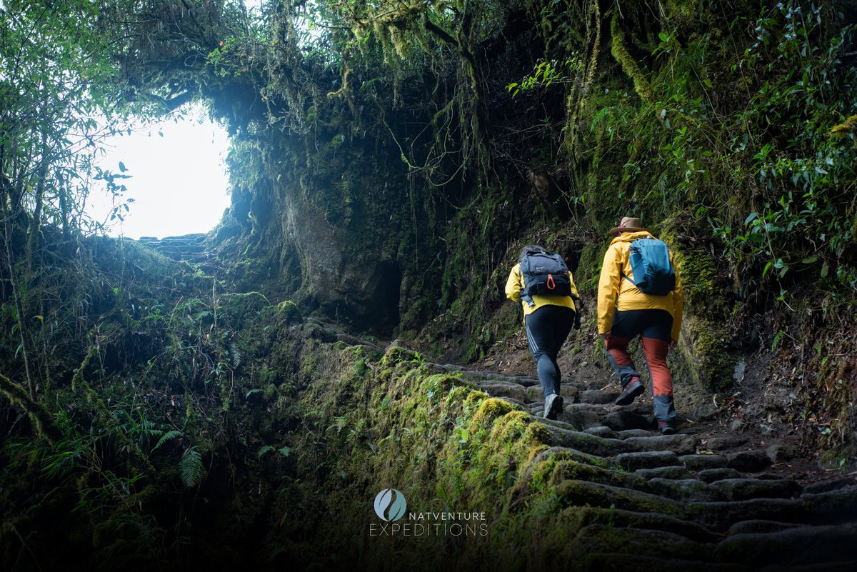 NatventureEx's tweet photo. The Inca Trail is a 26-mile trek in Peru that leads to the stunning Machu Picchu ruins, passing by breathtaking mountain scenery and ancient Incan archaeological sites. #hiking #incatrail #adventure https://t.co/7PiLLi2h1k