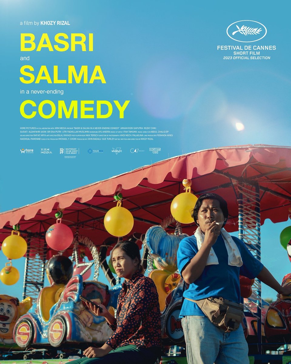 johnbadalu's tweet photo. Membagikan berita gembira kalau film pendek kami akan berkompetisi di @Festival_Cannes 
Just sharing the news that our short film will he in Competition at Cannes Film Festival. Wish us luck! #BasriSalmaComedyMovie https://t.co/GaFohfUGux