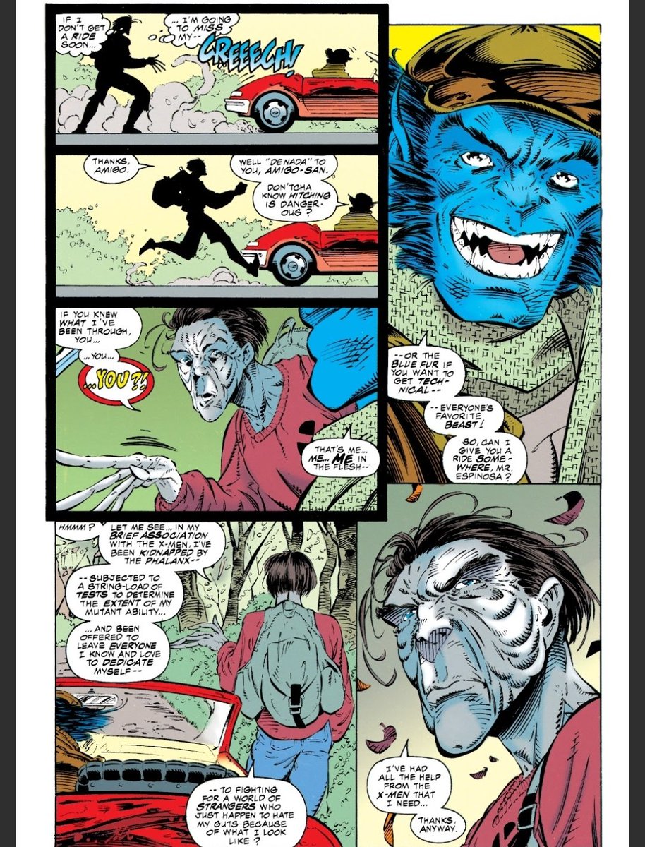elasticmencomic's tweet photo. Skin's first appearance in Uncanny X-Men

#stretchypower #stretchyartday #xmen https://t.co/ksmhCUNj5N