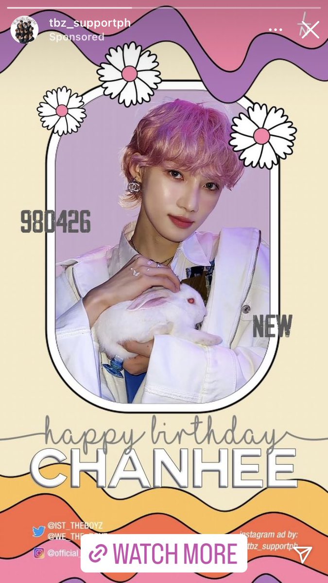 saw another ig ad for chanhee ! so pretty <33