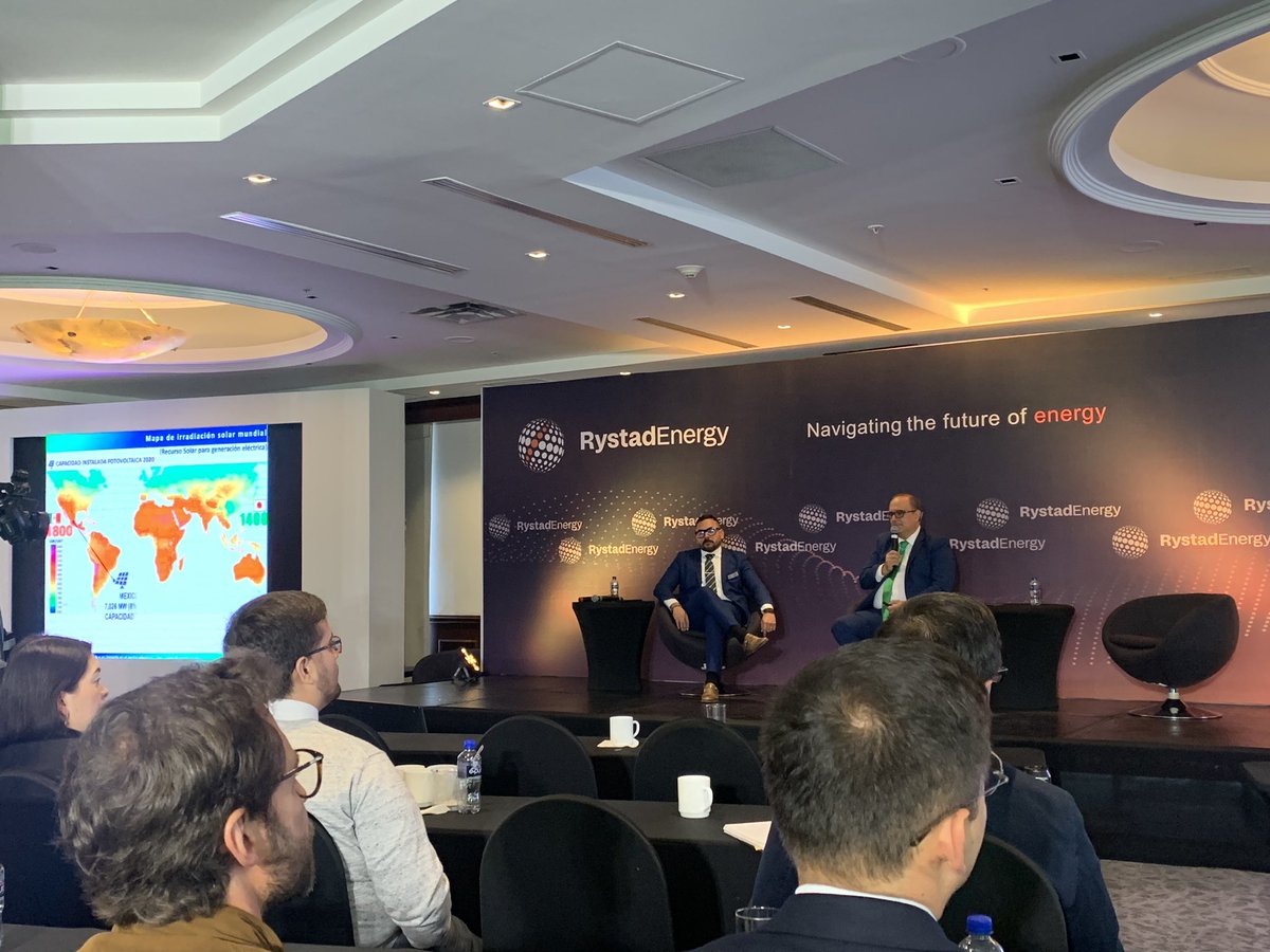 Thaly139's tweet photo. Antes de que acabe el día, gran foro Mercados de gas y energía renovable @RystadEnergy https://t.co/A5rFUXS1Gc