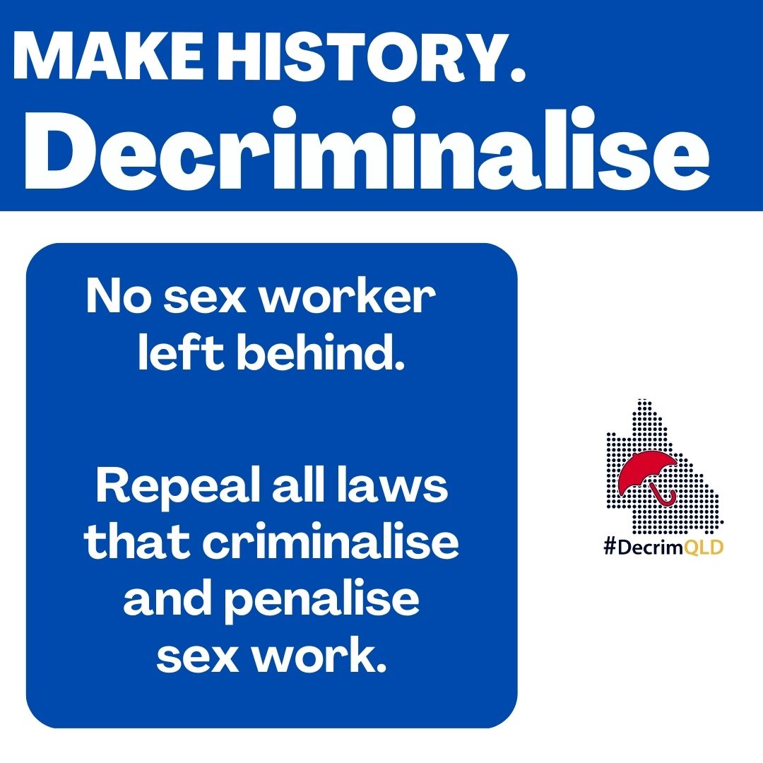 respectqld's tweet photo. Decriminalisation is not ‘no regulation’. When criminal laws are removed the same civil laws and regulations that apply to other businesses will apply to the s*x industry, including Workplace Health &amp; Safety (WHS). https://t.co/mmYmqNJNDu
