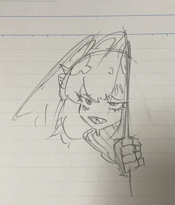 ノート絵 なかなかよくわからない 