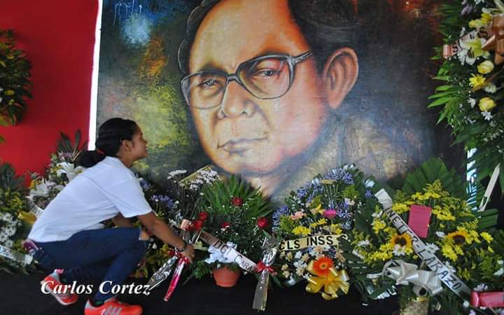 Comandante Tomás Borge camina con su luz inapagable encendiendo auroras
El próximo fin de semana en toda Nicaragua se celebrará la vida del Comandante Tomás Borge
#NicaraguaTriunfa
#Nicaragua
#ManaguaSandinista 
#25Abril
#Somosnicarao