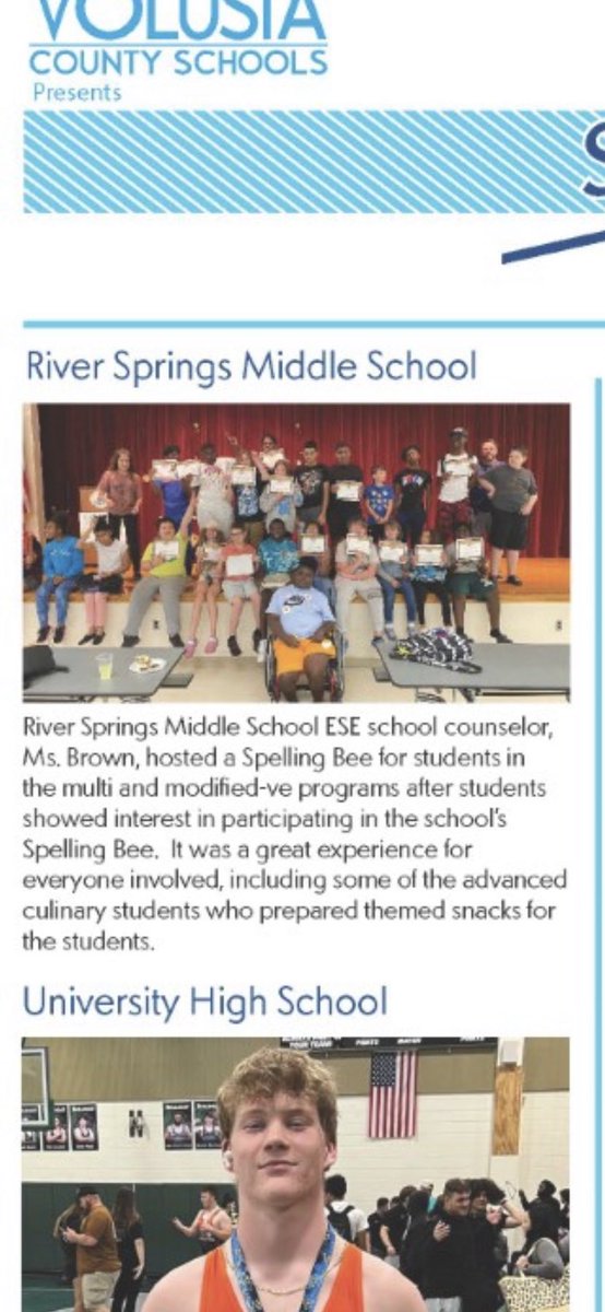 Yay🎉 Our <a href="/RSMSGATORS/">River Springs MS</a> did an excellent job and were very proud of themselves 🥳☺️