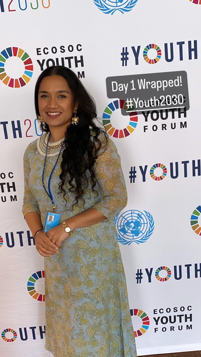 nudharaY's tweet photo. Day 1 of @UNECOSOC Youth Forum wrapped! Lovely to see some old faces from @GFuturesForum organising team 🙌🏼
The energy in the room was electric ⚡️That energy is such a powerful source of change we need to harness. 
@UNYouthEnvoy @UN_PGA #Youth2030 https://t.co/W5EqAMZBcv