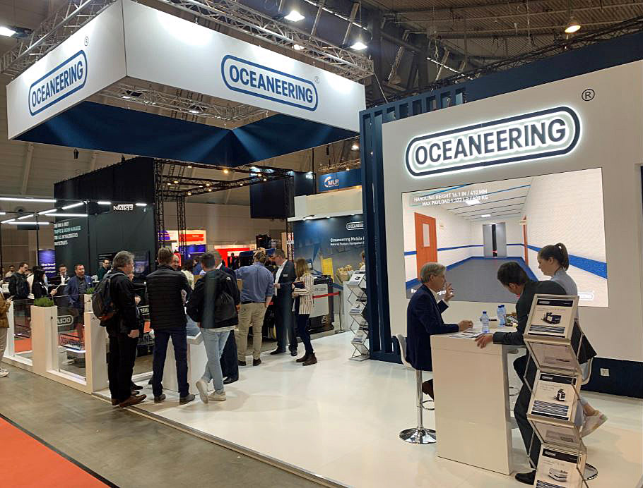 Oceaneering's tweet photo. It's Day 2 of #LogiMAT. Visit us at booth 6B21, Hall 6, to discover how our fleet of advanced mobile robotic solutions are designed to meet your robust operational needs. Learn more: https://t.co/c3vxbADng6
#automatedlogistics #OMR #amr #agv #logimatinnovations https://t.co/0G2wHmUqSx