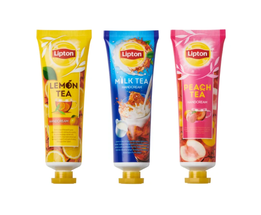 ブロッコリーコスメくじ×Lipton。紅茶リプトンパッケージのリップクリームやアイシャドウも