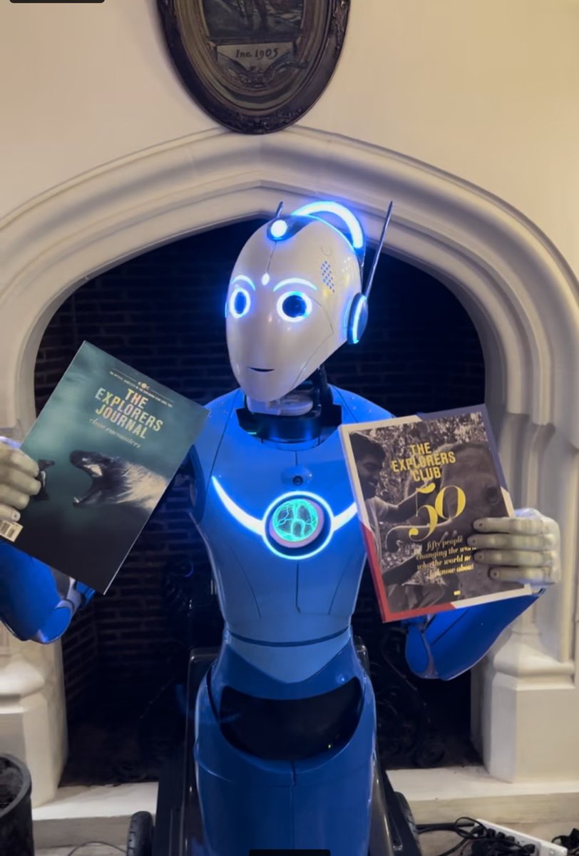 BeomniRobot's tweet image. Our CEO is greatly honored to be selected as a Fellow in the Explorers Club, the highest level of membership one can receive.   beomni.ai

#Robots #Al #Beyondlmagination #beomni #AiBrain #ECAD2023
#ExplorersClub #TheExplorersClub #richardgarriott #anoushehansari #ny