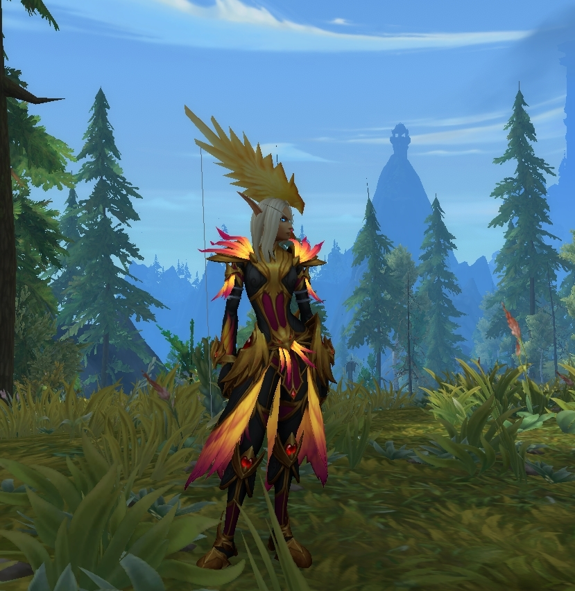 fandybtw's tweet photo. World of Warcraft's new patch 10.1 Embers of Neltharion launches May 2nd! To celebrate I'm giving away 2 codes for the Fireplume Regalia Transmog! To Enter: 
🤍 Follow @fandybtw &amp; @warcraft
👍🏼 Like 
🔁Retweet

Ends May 2nd. Good luck!
#WoW_Partner #Dragonflight https://t.co/vA8T5t8iLQ