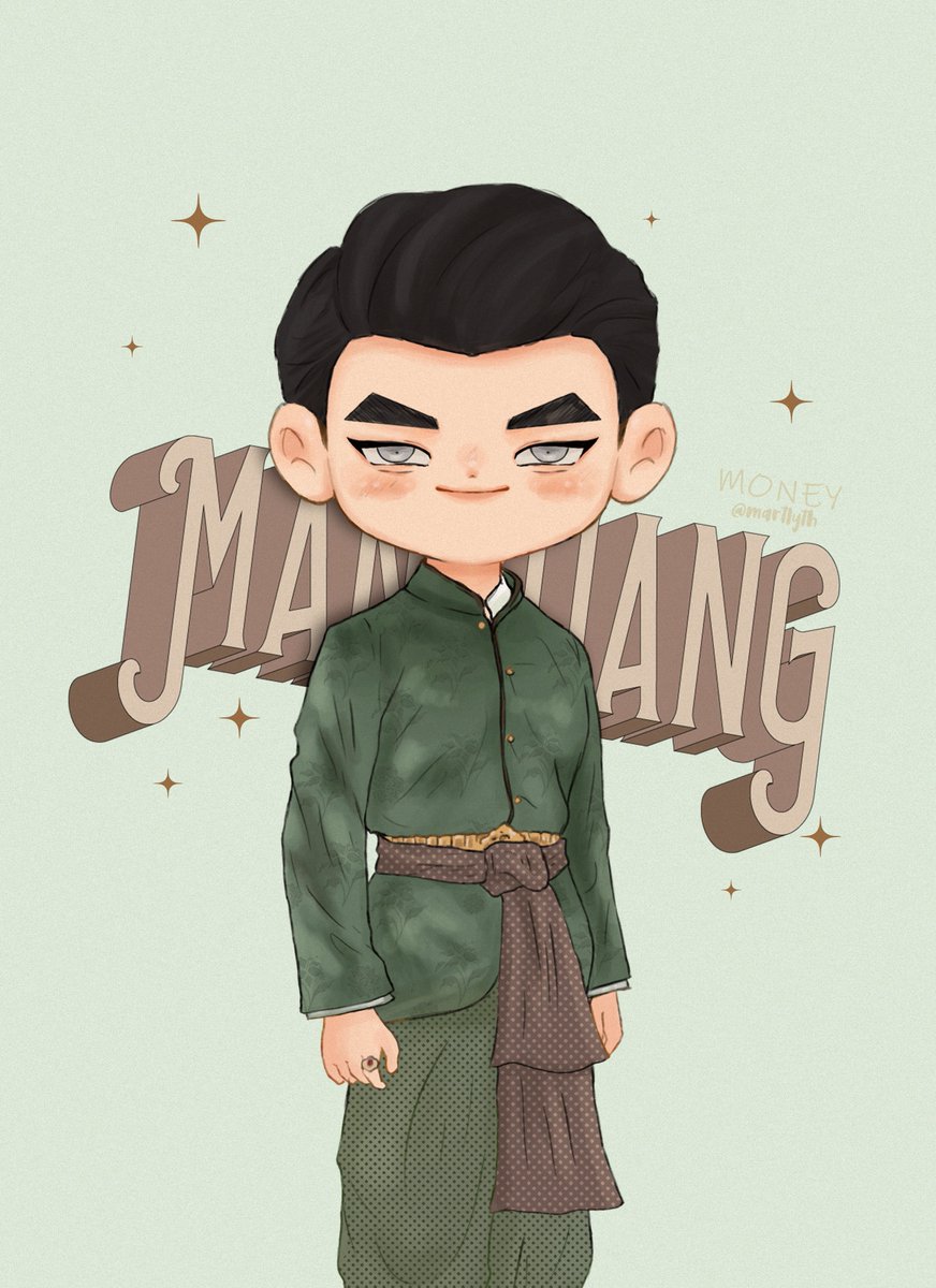 martlyth's tweet photo. My ChatKhem 🥺

#แมนสรวง #ManSuang
@milephakphum @Nnattawin1 

(p.s.  finally touched my pen tab after a long time 🙂) https://t.co/Xwu9YD6WH4