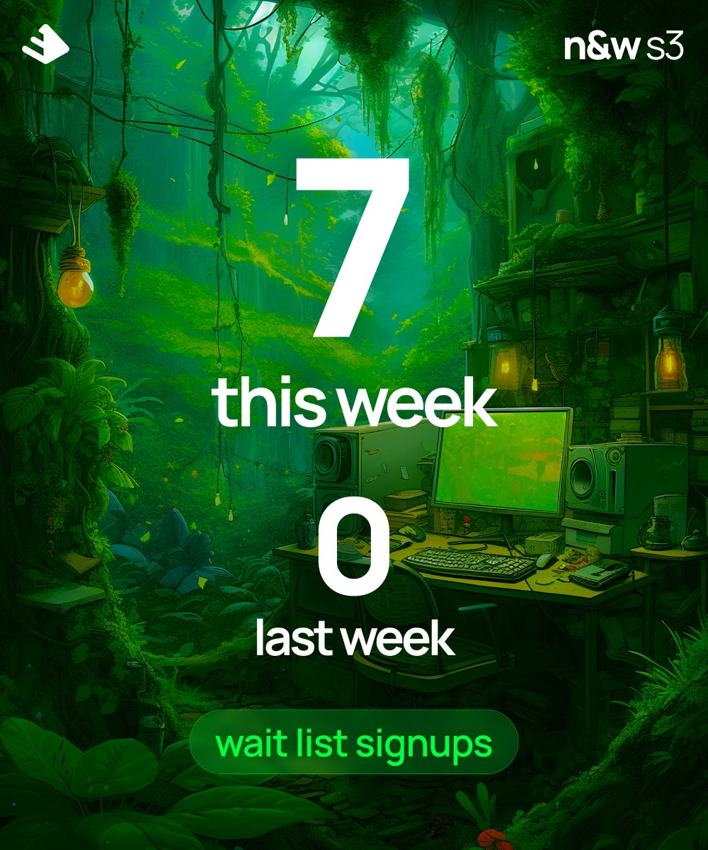 cornelg_'s tweet photo. thank you to everyone who joined the waitlist this previous week!

@_buildspace https://t.co/1zqTIFsrwX