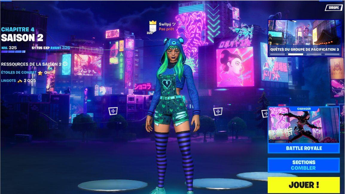 swilpy's tweet image. C&apos;est quoi votre niveau de saison ?

What is your season level ?
 
今シーズンのレベルは？

#Fortnite #Fortniteconcept