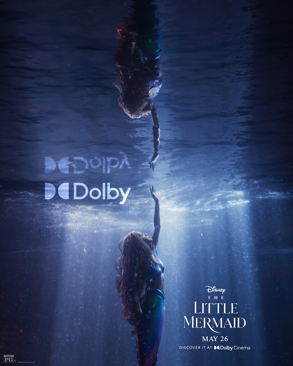 Such wonderful things surround you when you watch Disney's #TheLittleMermaid in #DolbyCinema. In theaters May 26. Tickets on sale today.