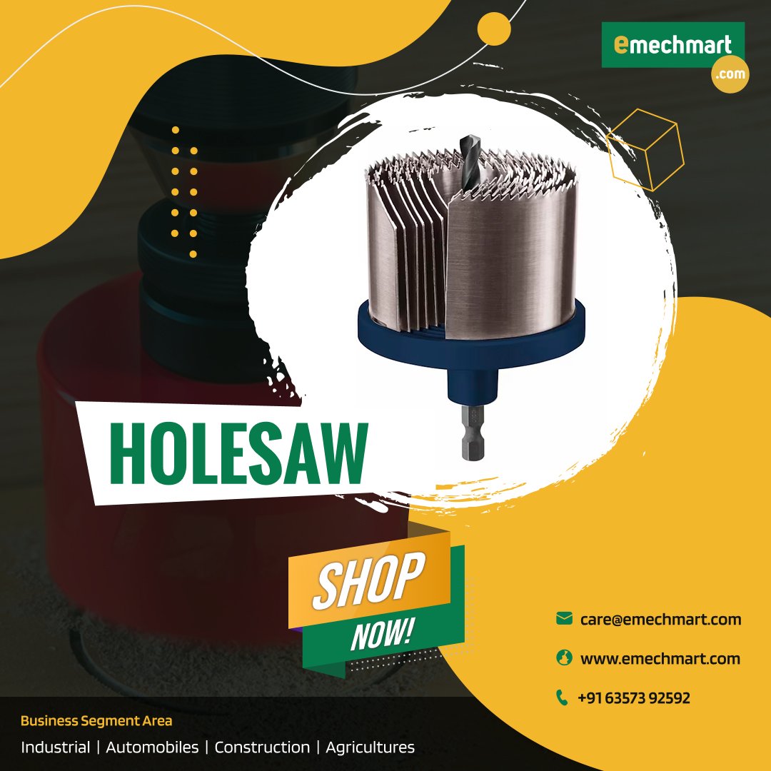 Emechmartstores's tweet image. 𝐂𝐮𝐭 𝐥𝐢𝐤𝐞 𝐚 𝐩𝐫𝐨 𝐰𝐢𝐭𝐡 𝐇𝐨𝐥𝐞𝐬𝐚𝐰! 

Top-quality saws are available on @Emechmartstores. Browse our selection, find your perfect saw, and enjoy fast and reliable shipping right to your doorstep. 

Visit: emechmart.com/power-tools/po…

#Holesaw #DIYTools #Emechmart