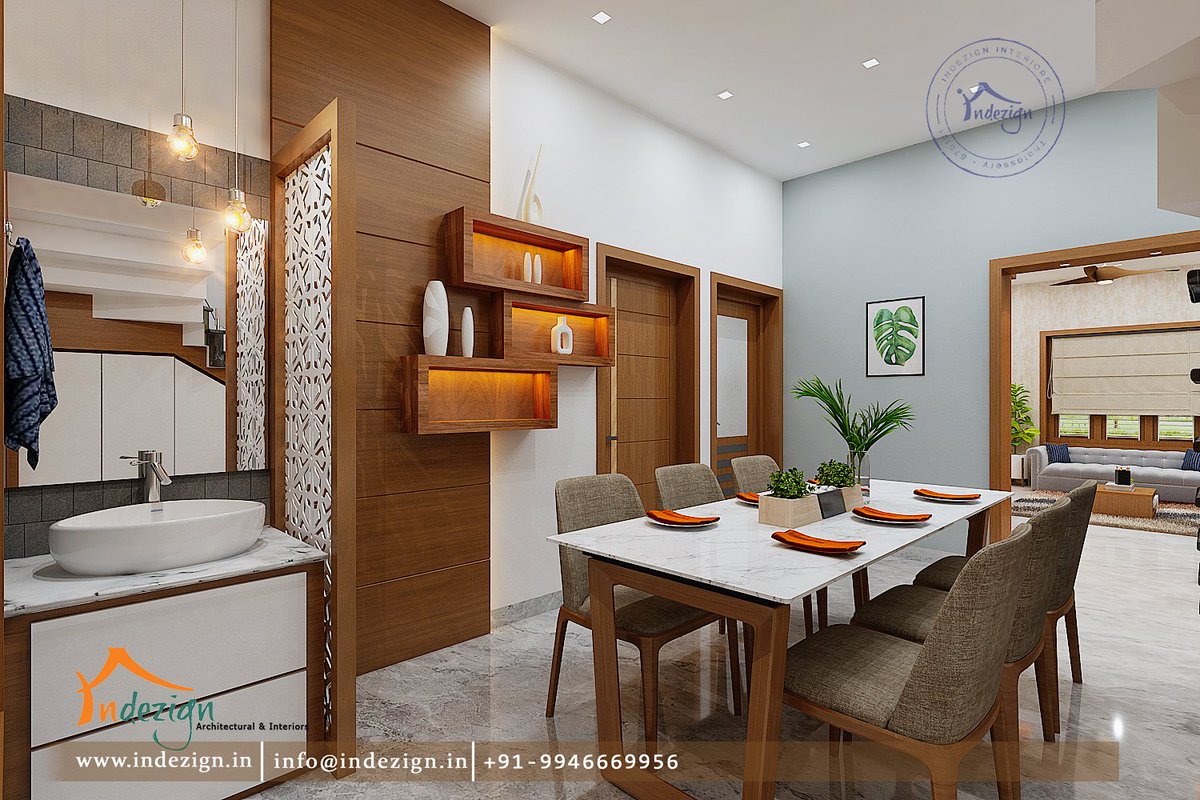 Indezign3's tweet photo. Looking for skilled interior designers in Thalassery, Kerala? Discover expert professionals with deep knowledge in space planning, color psychology, furniture selection, and design styles to create unique and functional spaces for your home  Visit Us: https://t.co/n4CwWEPzkF https://t.co/DMM3hmlcdN
