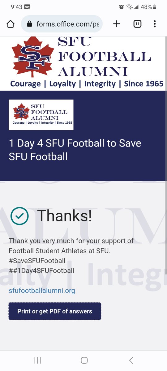 prrechner's tweet photo. @Jim_MullinKGN #SaveSFUFootball https://t.co/Yu9EnxDzaI