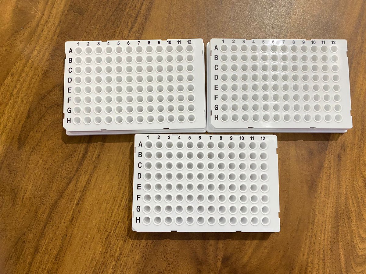 PCR PLATES
- 
*READY IN STOCK 
*BEST PRICE AVAILABLE   
FOR DETAILS PLEASE CONTACT:    
Mail: nehabrbls0@gmail.com  
Whatsapp:8920847485  
Call: 011-43033662  
#pcrplates #plasticware #labware #researchbased #brbiochembrand #ivd2022 #biotechnology #scientific #molecularbiology