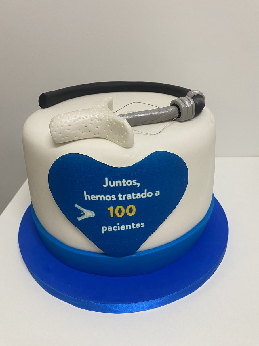 Celebrating 100 Mitraclip #hospitalramonycajal @ASanchezRecalde @AnaGarciaMart16 @AnaPardo213 @enferhemo @AbbottNews