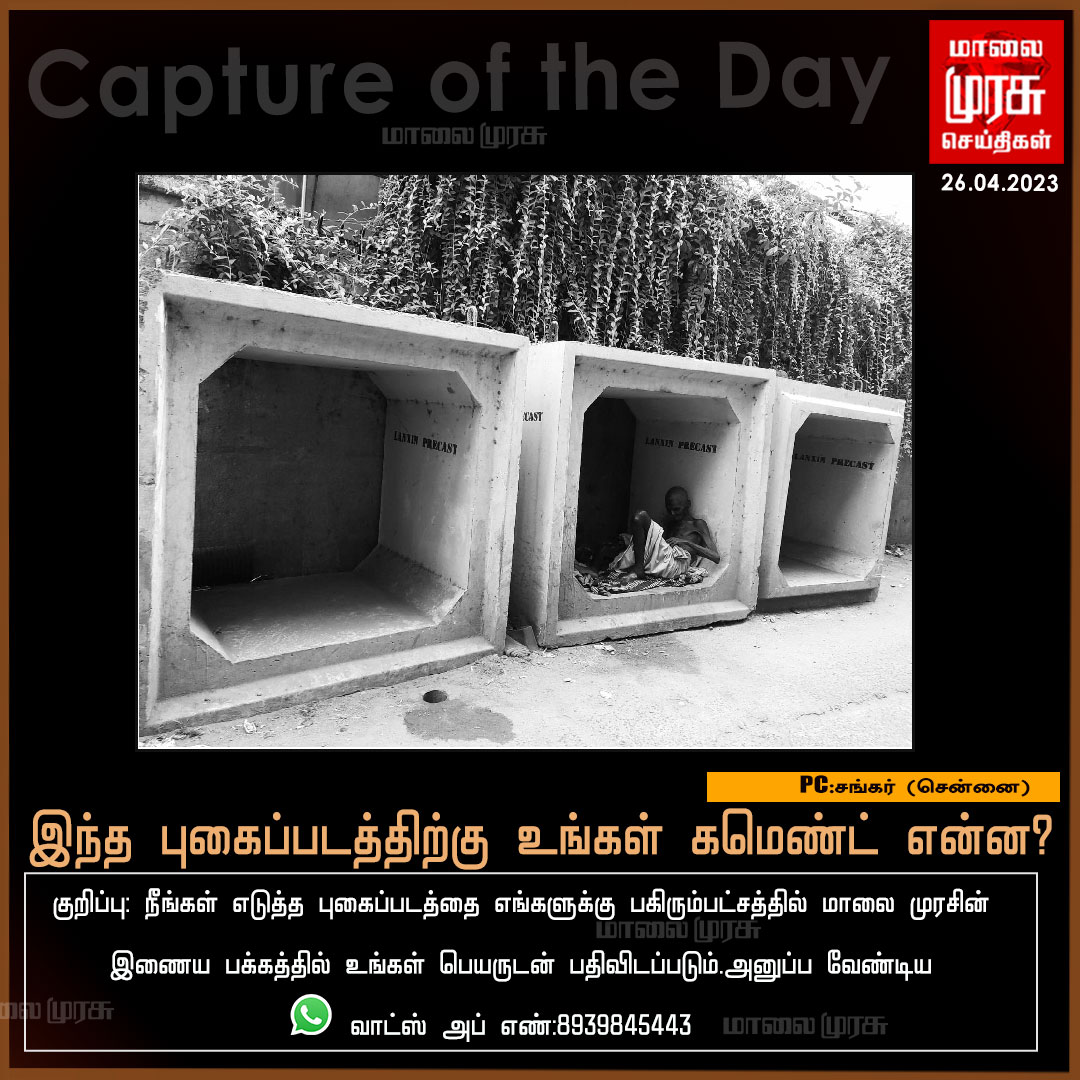 MalaimurasuTv's tweet photo. இந்த புகைப்படத்திற்கு உங்கள் கமெண்ட் என்ன?

#Captureoftheday | #Malaimurasu https://t.co/2TQR7gm1nq