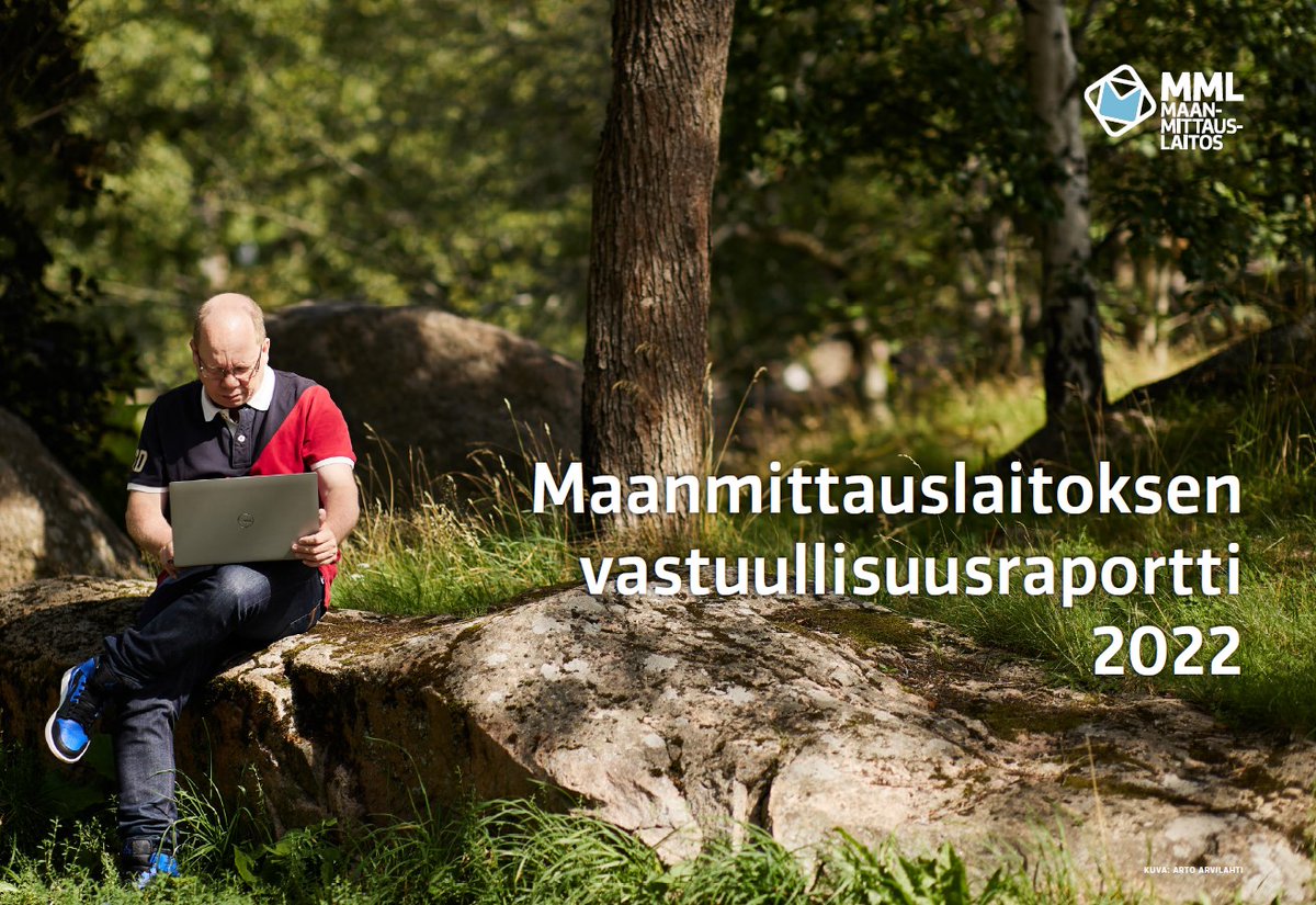 ✨ Julkaisimme vastuullisuusraportin 2022!

Tutustu 16 vastuullisuustekoon ja muihin kohokohtiin vuoden varrelta: maanmittauslaitos.fi/ajankohtaista/…

#vastuullisuus