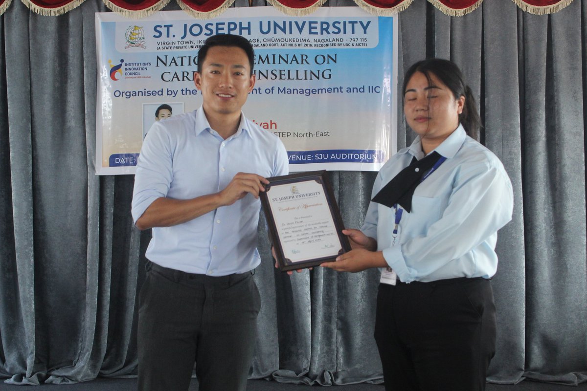 stepnortheast's tweet photo. Some glimpses from yesterday's sessions at Tetso College and St. Joseph University, Dimapur, Nagaland. https://t.co/x8c78Lu8UV