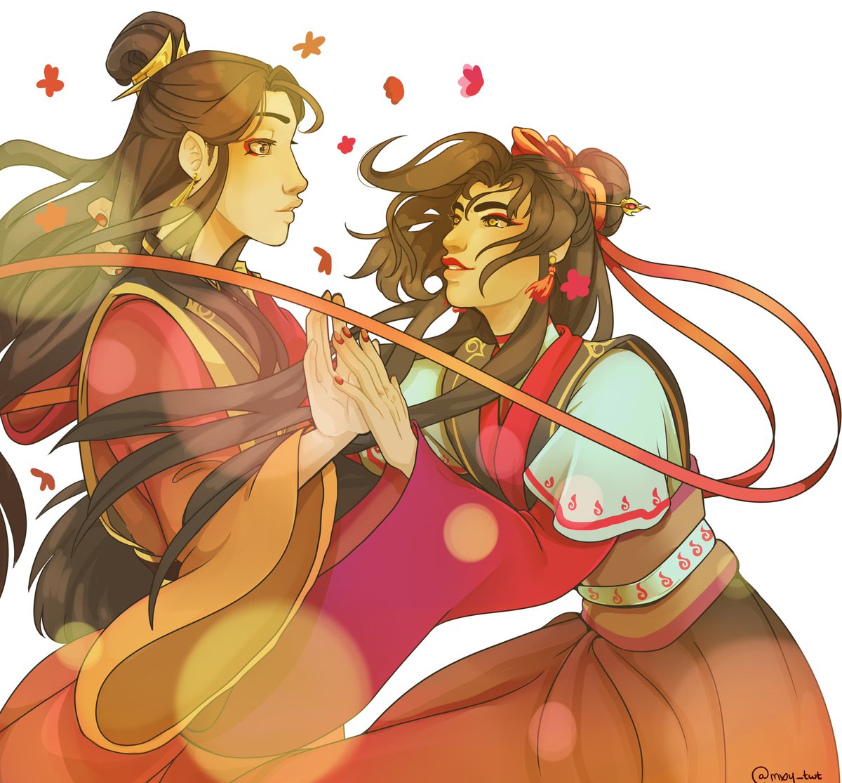 Chao'er, I feel like renewing our vows. Spring time is perfect for that, right? ♡