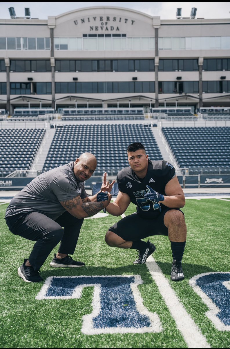 cornelius_kodi's tweet photo. Had an awesome time with @NevadaFootball over the weekend hanging out on an unofficial visit!!! Thank you @CoachLapuaho @NV_AlecWatt and the rest of the UNR staff for a great experience #BattleBorn @Angus_McClure @kennethfitz3 @Casa_Football @BrandonHuffman @NevadaRecruits https://t.co/U0xx5zch6o