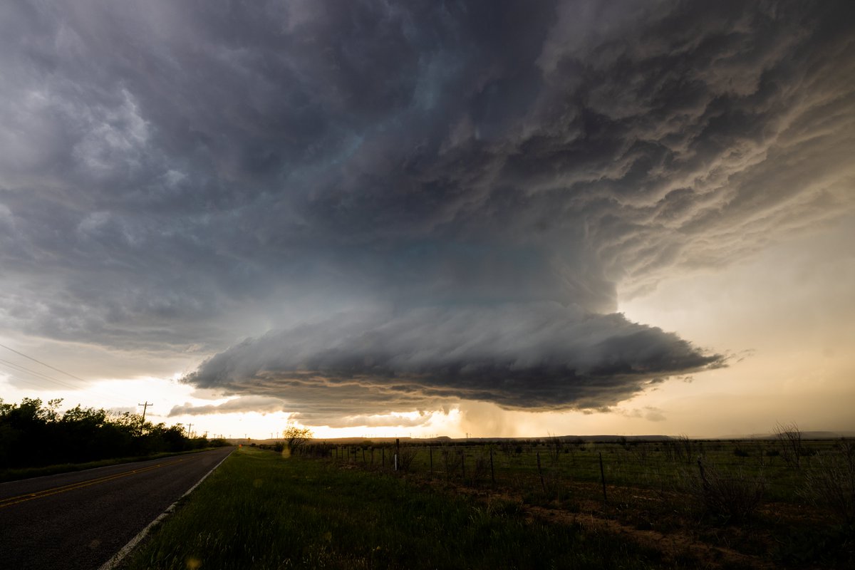 The Sweetwater, TX supercell tonight #txwx