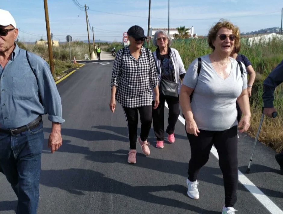 Caminata por el grupo de rutas Saludables. Ya hace calor pero se lo han pasado de maravilla <a href="/asef_ibsalut/">asef</a> <a href="/ibsalut/">Servei de Salut de les Illes Balears (IB-SALUT)</a>