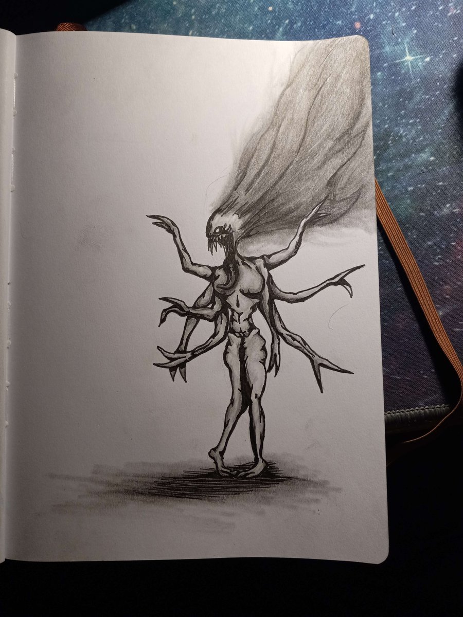 ViciousRim's tweet photo. Envy #horror #sketch #sketchbook #Charcoal #sinner #surreal #surrealism #dark #Religious #artsy #traditional #macarbe #macabreart #horrorart #creepy #morbid #hunger #occult #CULT #Envy https://t.co/pMZ7zxAcMN
