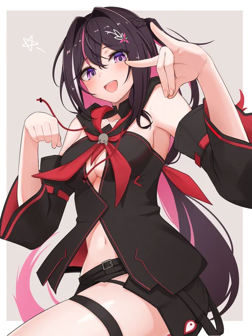 衣装チェンジ#AZKiART 