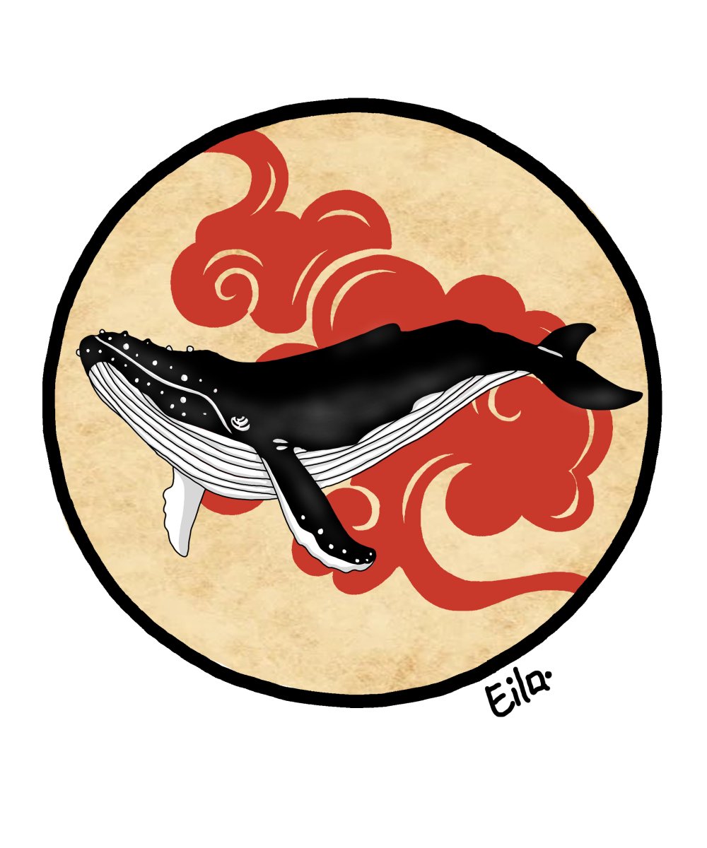 วาฬ
#tattoodesign #tattoo 
#minimal 
 #whale 
#animal