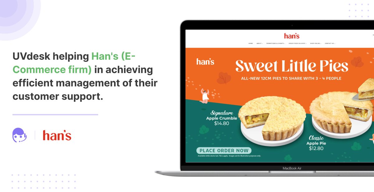 uvdesk's tweet photo. UVdesk showcase

UVdesk's invaluable assistance has allowed Han's, an E-commerce firm to achieve efficient management of their customer support operations.

https://t.co/VOd4bWSBUm

#UVdesk #Helpdesk #Customersupport https://t.co/mdQzH5G2wI