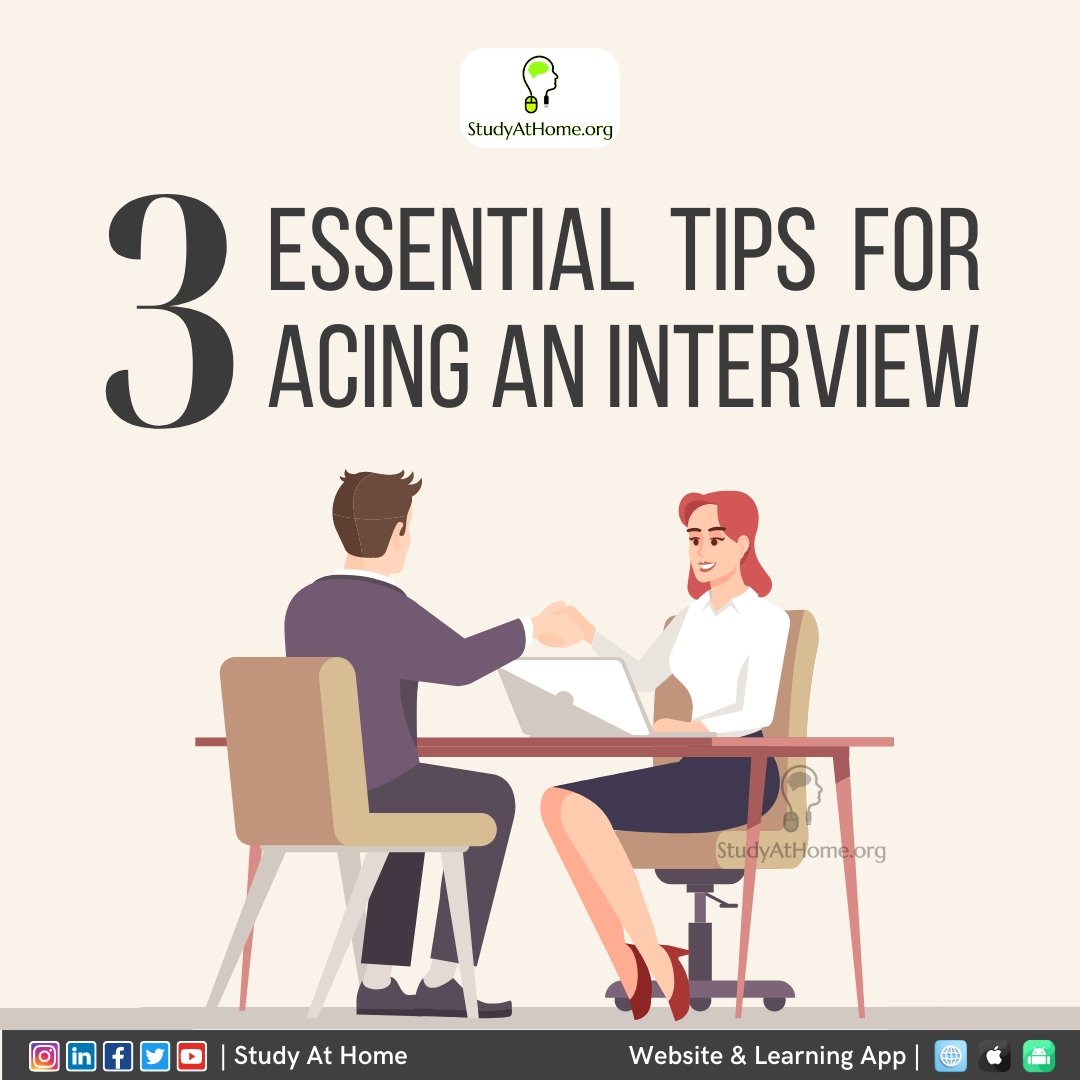 StudyAtHome_org's tweet image. Land your dream job 💼💯

Enroll now in &apos;Job Interview and Resume Writing Skills&apos; 🚀✨

For more details,
Call: 7776012345

#JobInterview #interviewtips #firstinterview #dreamjobs #essentialskills #essentialtips #jobpreparation #jobtips #StudyAtHome