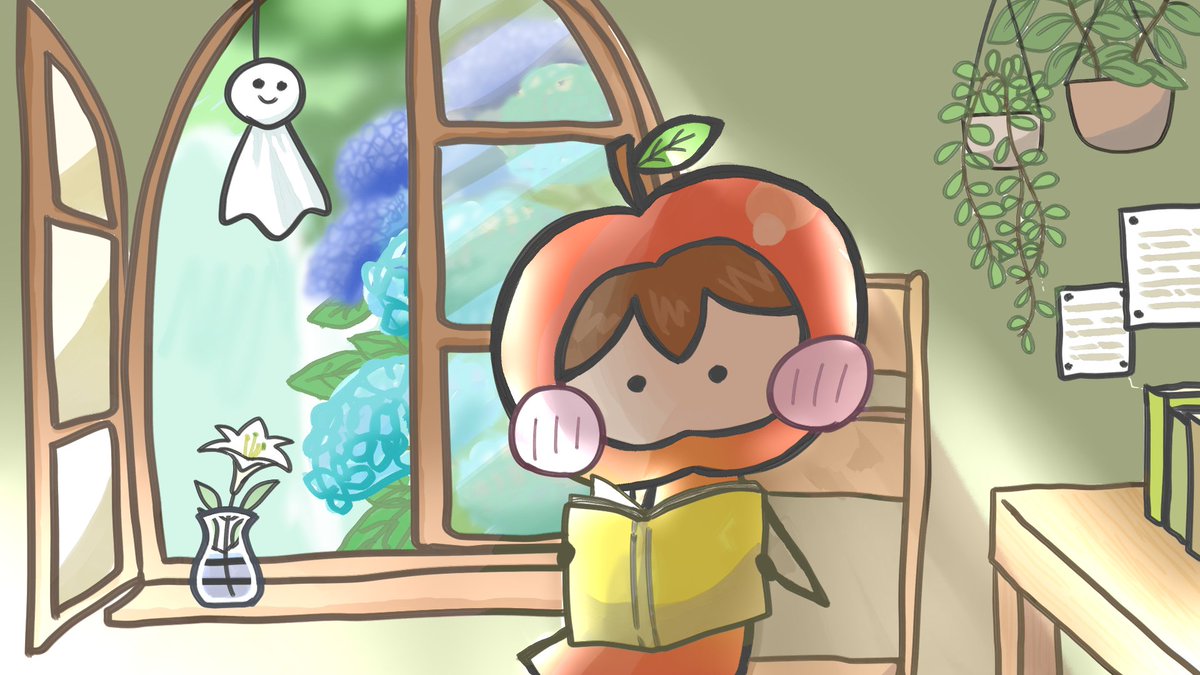 mco_wh's tweet photo. もうすぐ梅雨入り
#イラスト好きさんと繋がりたい 
#絵描きさんと繋がりたい https://t.co/L9t8wycjaa
