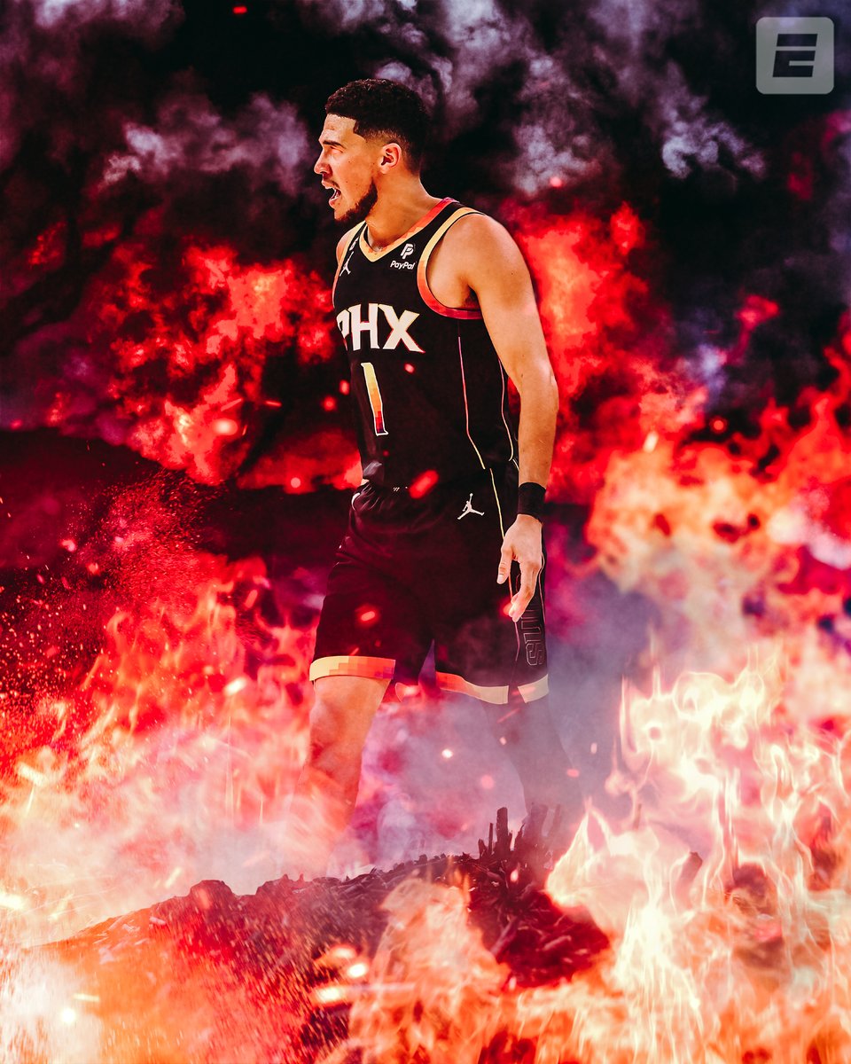 BOOK WAS ON FIRE VS. THE CLIPPERS 🔥

▫️ 47 PTS, 10 AST, 8 REB
▫️ 30 PTS, 7 AST, 9 REB, 3 STL 
▫️ 45 PTS, 3 AST, 6 REB, 3 STL
▫️ 38 PTS, 9 AST, 63% FG
▫️ 26 PTS, 3 AST, 4 STL, 3 BLK