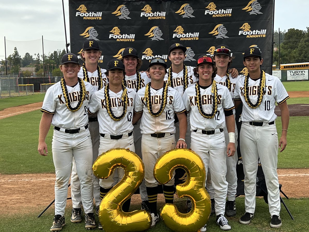 Foothill Knights Baseball tweet media