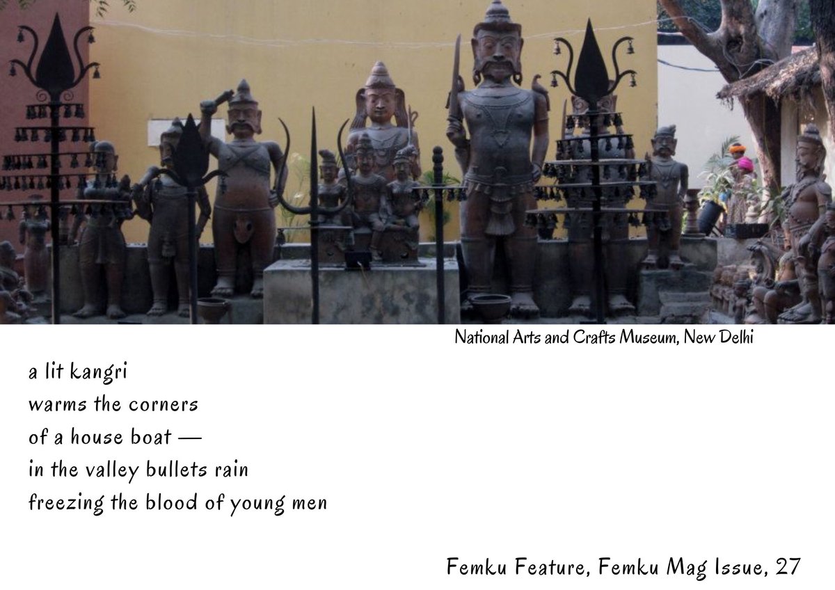 TejiSethi's tweet photo. Some pictures of the art museum, monastery and bazaars of India paired up with my tanka.  #tanka #art #poetrycommunity https://t.co/YzhF87pz4a