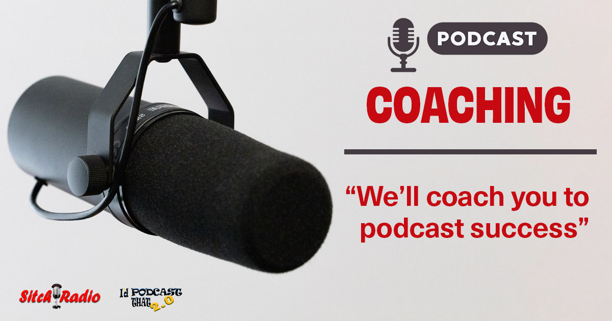 IdPodcastThat's tweet photo. Struggling to grow your audience? Ready to monetize your podcast but don't know how? Let @SitchRadio take your podcast to the next level! 🚀

#podcastcoach #podcastsuccess https://t.co/K4EsIEVnol